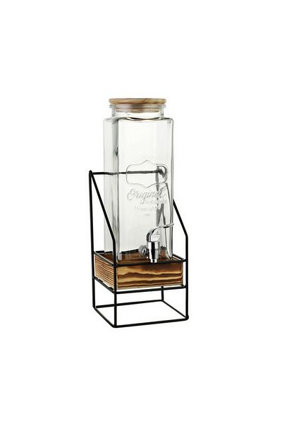 Bien Servi High Quality Glass Dispenser with Iron Stand 2.3 Liter