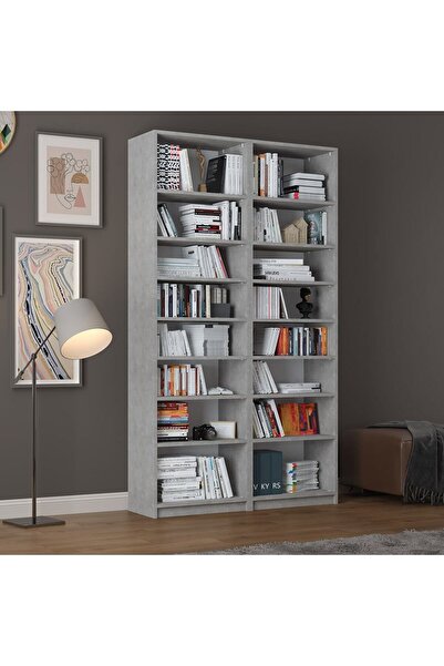 asratrend Asra Trend MDF Retro Taş Kitaplık – Ayarlanabilir Raflar, Ev & Ofis...