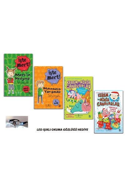 TÜRKİYE İŞ BANKASI KÜLTÜR YAYINLARI Kerem ile minik canavarlar-işte mert kaza...