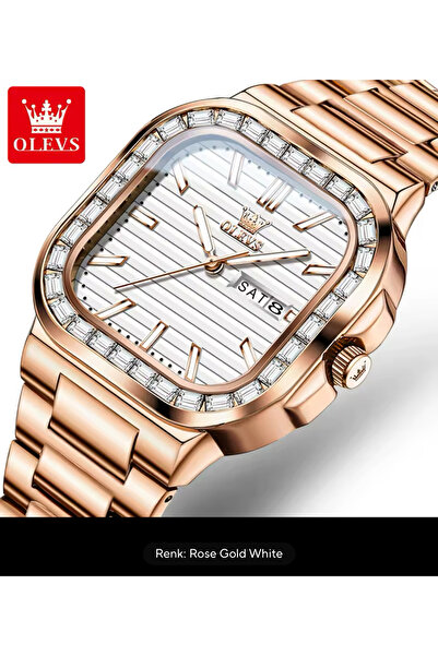 OLEVS NAUTİLUS   TAKVİMLİ MODEL LÜX ERKEK KOL SAATİ