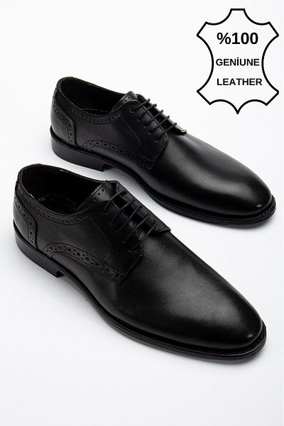 DUMMET Pantofi de mire din piele naturală, clasici, din piele naturală, garantați