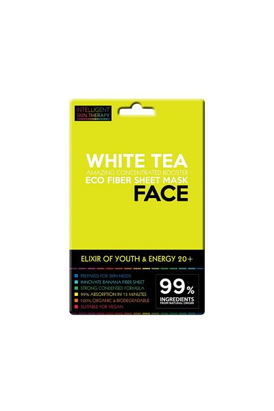 Intelligent Skin Therapy Elixir Of Youth & Energy 20+ Eco Fiber Sheet Mask Face White Tea