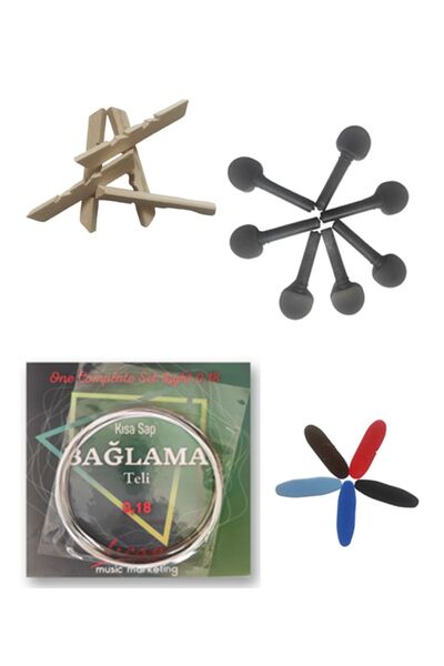 Yurtrenkleri Yayınevi 1 Adet Bağlama Tel 018 7 Adet Plastik Burgu 5 Adet Eşik...