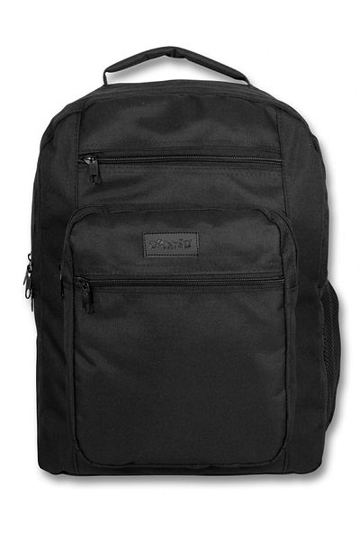ÜMİT ÇANTA Cennec Four Compartment Black Backpack