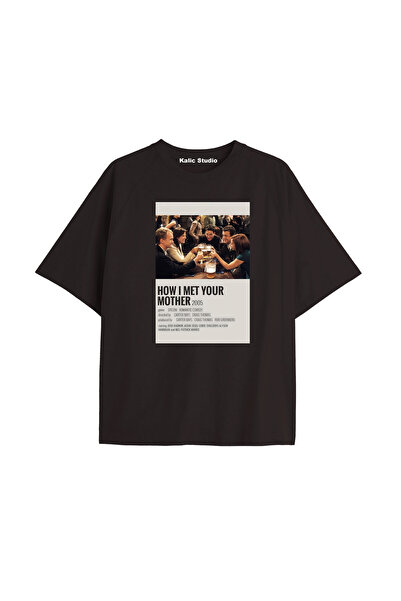 Kalic Studio Cum am cunoscut-o mama ta - Tricou oversize model Cod 99