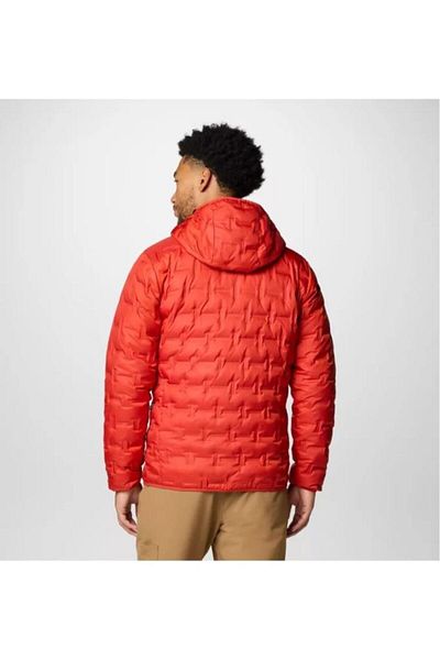 Columbia Delta Ridge Iı Down Hooded Erkek Kırmızı Outdoor Mont Wo6610-698