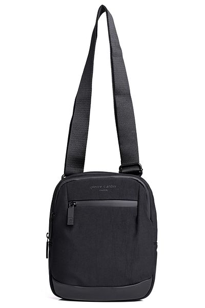 Pierre Cardin Black Long Strap Crossbody Bag - 01Pc00101S