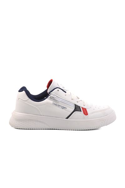 Slazenger Pantofi sport pentru femei Majority G alb-albastru închis