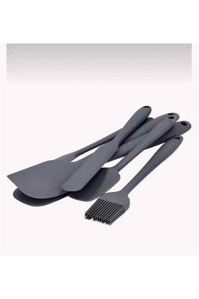 hayret sepeti Durable and Flexible Silicone Spatula and Brush Set