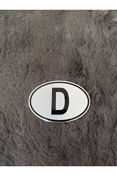 Generic Brand Oval Country Adhesive D Auto Ornament Car