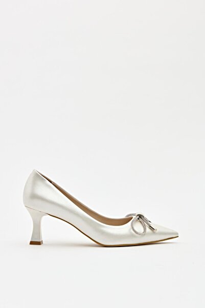 Hayati Arman Women's Buckle Detailed Evening Dress Shoes Sedef