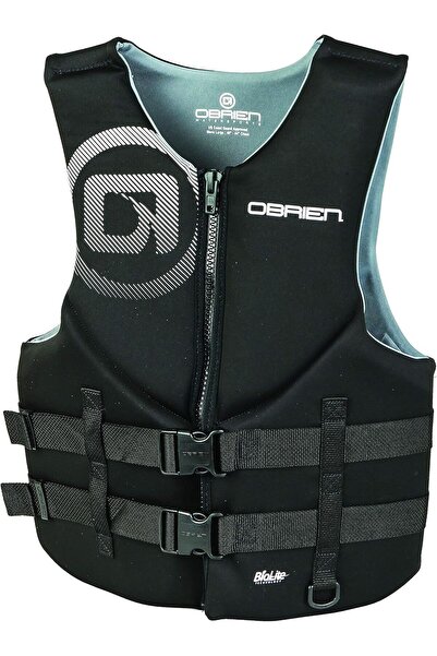 Obrien VEST MENS TRADITIONAL BLACK/GRAY-S
