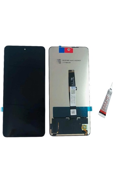SDT POCO X3 شاشة تعمل باللمس شرائحية (أسود) B7000 GLUE