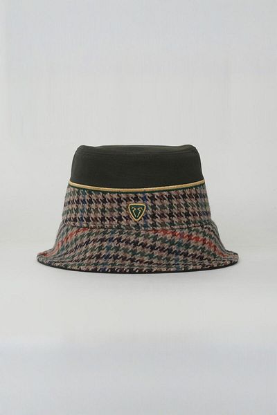 Rust&Rich قبعة كاكي للنساء والرجال من مجموعة Royalty Bucket الفاخرة