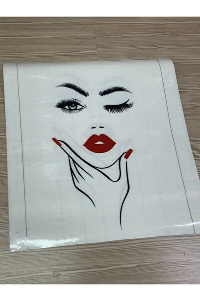 Hafız Wall with adhesive back for beauty salon, and glass sticer transparent