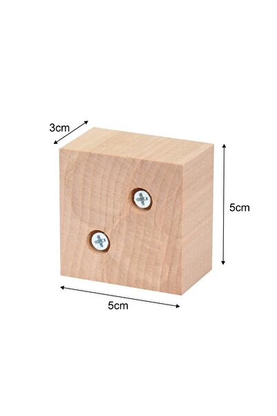 X-Perk Ayak Yükseltici Ağaç Takoz Masa Sandalye Koltuk Sehba Kanepe Boy 3 cm ...