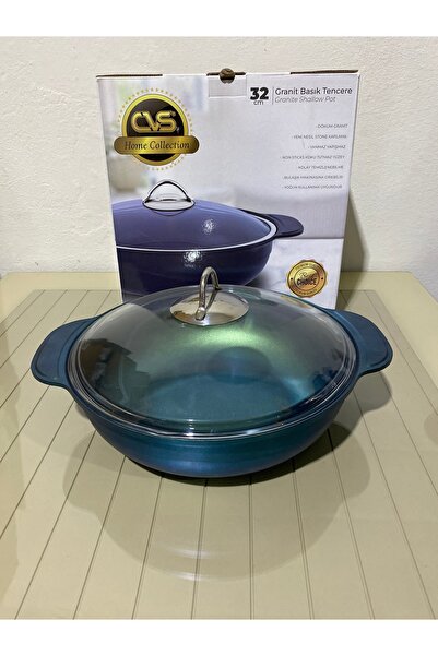 CVS Granit Basık Tencere 32 Cm