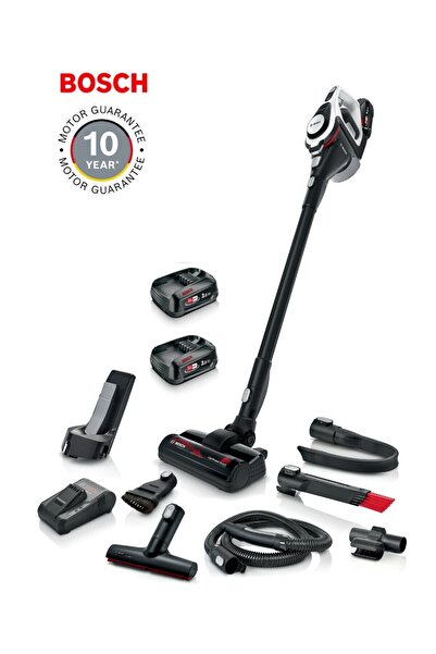 Bosch Unlimited Serie 8 Kablosuz Süpürge Gen2 Dikey Şarjlı Çift Bataryalı 90d...