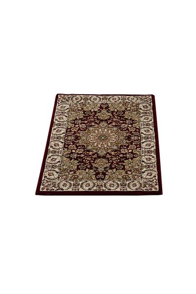 Homelux Jamila Rug, Rectangular, 80X120, Oriental, Burgundy, Cream, Green, Polypropylene