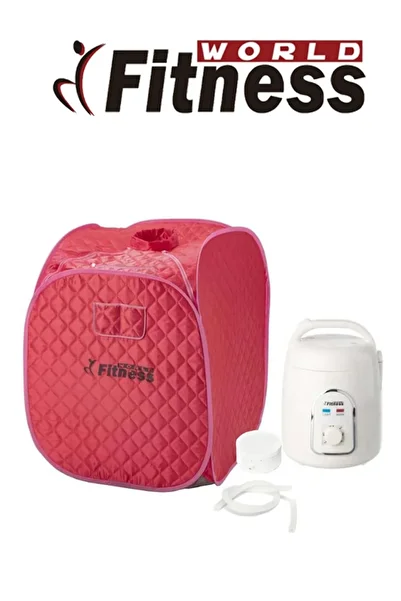 Fitness World حوض استحمام وساونا قابل للطي وسهل النقل