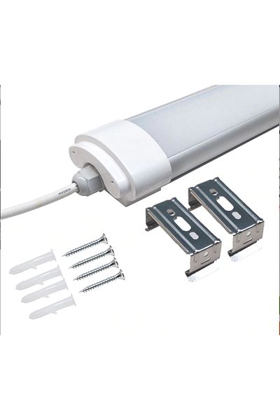 Cata 10 قطع Ct 2480 طقم الطوارئ 40 وات 120 سم إضاءة LED مقاومة للماء 6400 ك ضوء أبيض