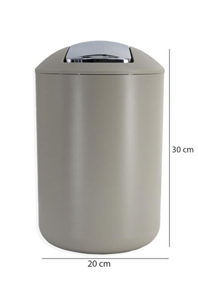 Saban Çöp Kovası Bej 6.4 Lt ( Brasil Model )