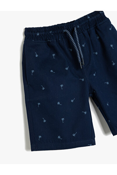 Koton Bermudy z palmové bavlny s potiskem v pase