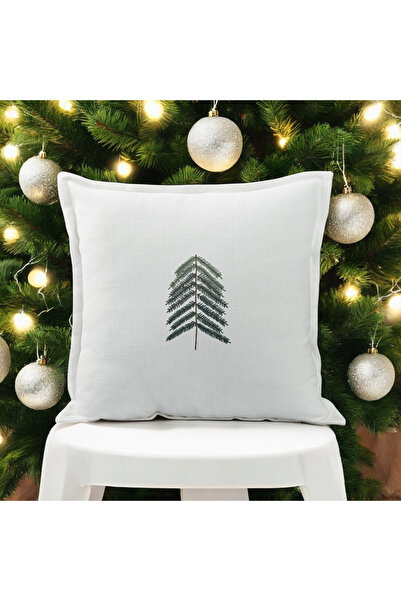 ASDİVA Мінімалістичний візерунок ручної вишивки Декоративна наволочка 43x43