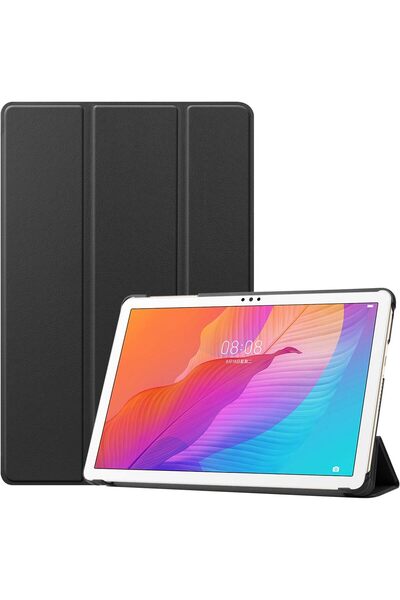 TEKNETSTORE Huawei Matepad T10 / T10S Case Pu Leather Leather New Style Smart Cover Case with Standable Sleep Mode