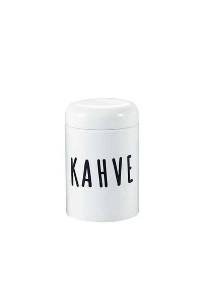 YzHome 3-Piece White Porcelain Vacuum Storage Container Tea Sugar Coffee Jar