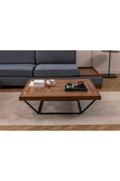 Vivense CORA ORTA SEHPA, CEVİZ SİYAH