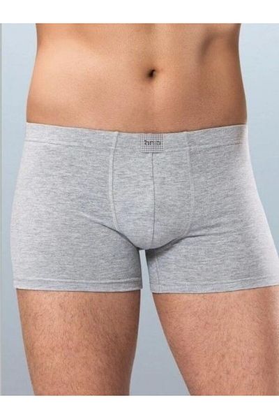 XORVİO Men's Gray Color Cotton Stylish Quality Lycra Premium Combed Cotton Comfortable Boxer