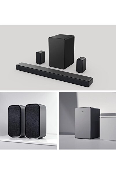 TCL 5.1 Kanal 430W Güç, Kablosuz Subwoofer ve DTS Virtual:X ile Oyun, Film ve Müzikte Üstün