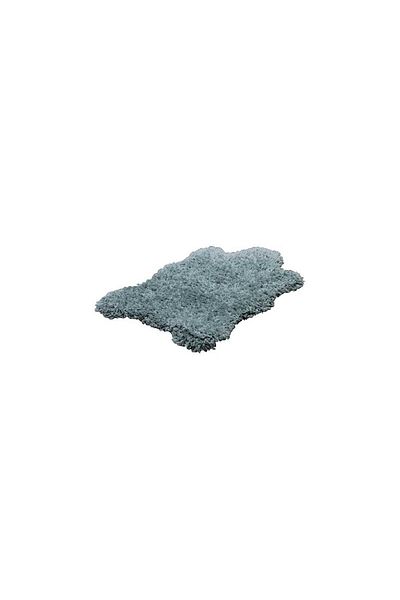 Homelux Sheepskin Rug, Rectangular, 80X120, Plain, Turquoise, Polyester, Polypropylene