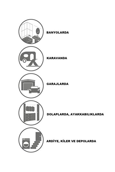 Saban 1 Kg Nem Alıcı Yedek Tablet Kare Natural