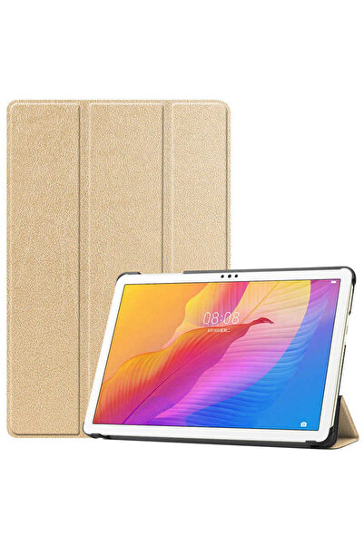 TEKNETSTORE Huawei Matepad T10 / T10s Kılıf Stand Olabilen Uyku Modlu Pu Deri...