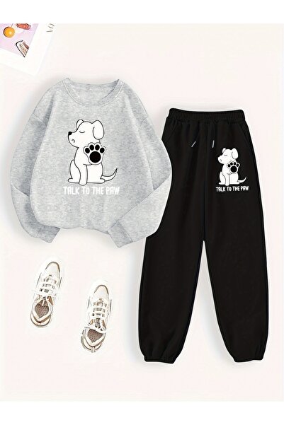 MODAVİBE Σετ εμπριμέ στο κάτω μέρος – Υπερμεγέθη, διπλό αθλητικό σετ, άνετο κ...