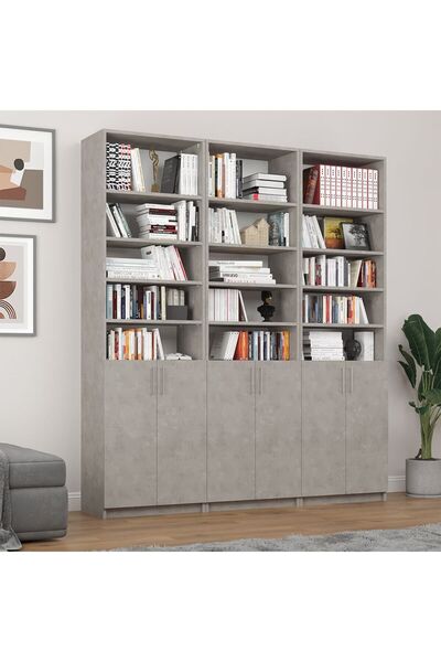 asratrend Retro Taş Kapaklı Kitaplık K-56