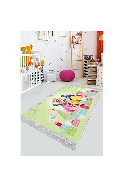 Homelux Children'S Rug Non-Slip, Rectangular, 120X180, Fairy Tale 1, Multicolor, Polyester