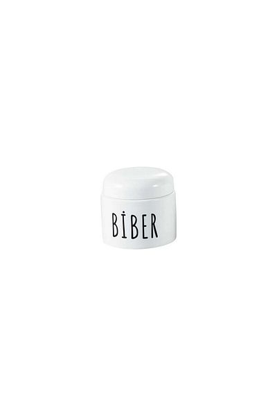 YzHome White Porcelain Vacuum 3-Piece Jar Set - Spice Rack, Gift Label
