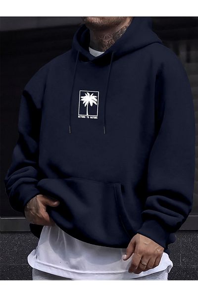 MODAVİBE Modavibe Hooded Crew Neck Sweatshirt - Casual Elegance and Comfort 💫