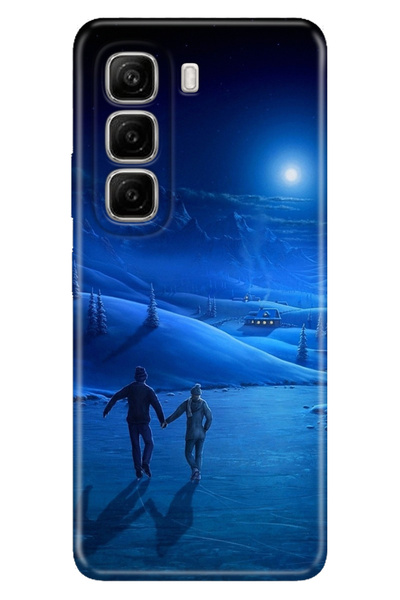 Cekuonline Infinix Hot 50 4g Case Hot 50 Camera Protection Silicone Printed C...