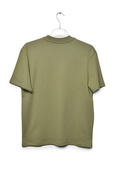 Zegy Ανδρικό T-Shirt με κοντό μανίκι Crew Neck - Πράσινο