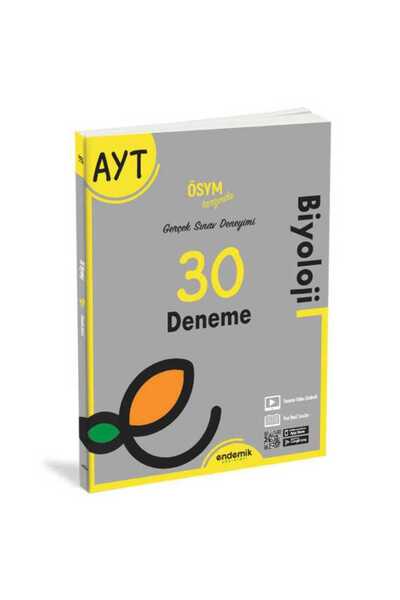Endemik Yayınları Endemik Yayınları Ayt Biyoloji 30 Deneme