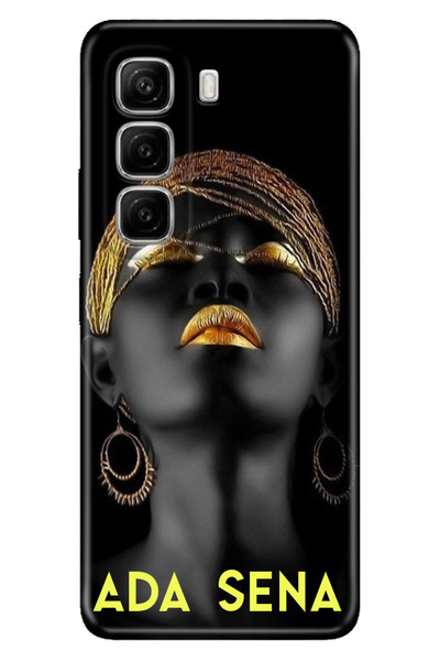 Cekuonline Infinix Hot 50 Pro 4G Kılıf Size Özel İsim Yazılı Kişiye Özel Sili...