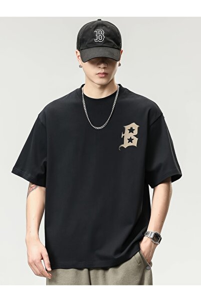 Lider Leather Μπλουζάκι από βαμβάκι και πολυεστέρα με στάμπα – Προσφέρει κομψ...