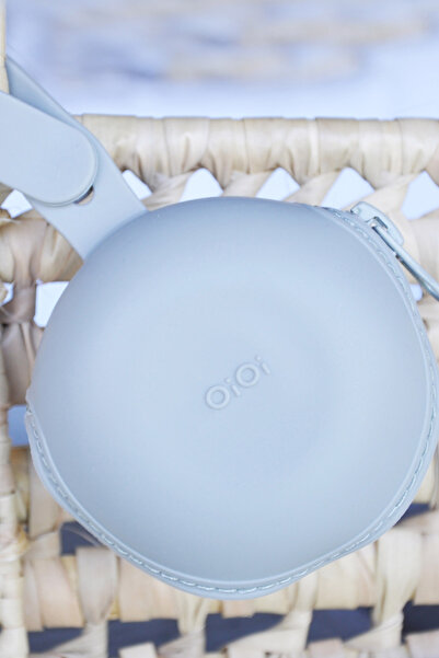 OiOi Pod Silikon Emzik Kutusu Powder Grey Gri 0 Ay+