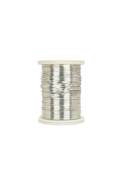 bidoluhobi سلك تصوير فضي مقاس 0.6 مم