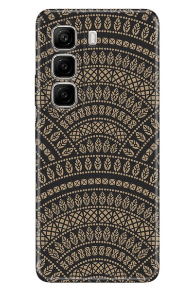 Cekuonline جراب Infinix Hot 50 4G من مادة TPU السيليكون غير اللامع بنمط Hot 50