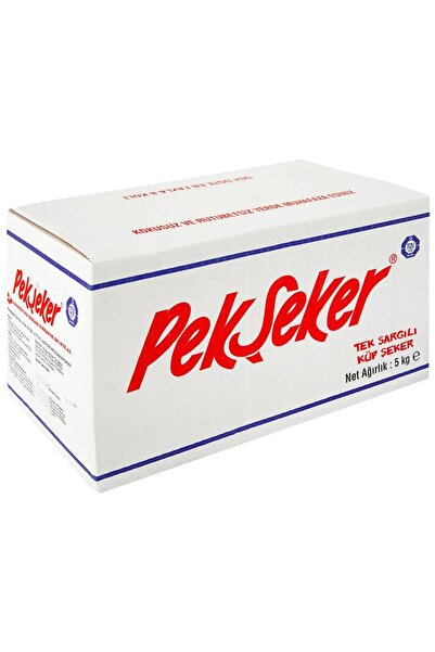 Pekşeker GÜNEN ÇAY PEKŞEKER SARGILI KÜP ŞEKER 5000GR